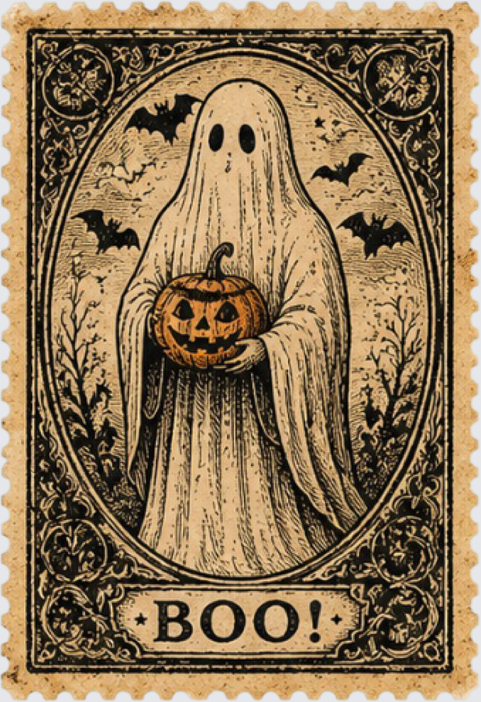 Boo Stamp - STK07972