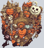 Halloween Heart 3 - STK02481