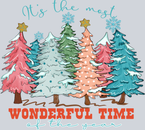 Most Wonderful Time Holiday Trees - STK04349