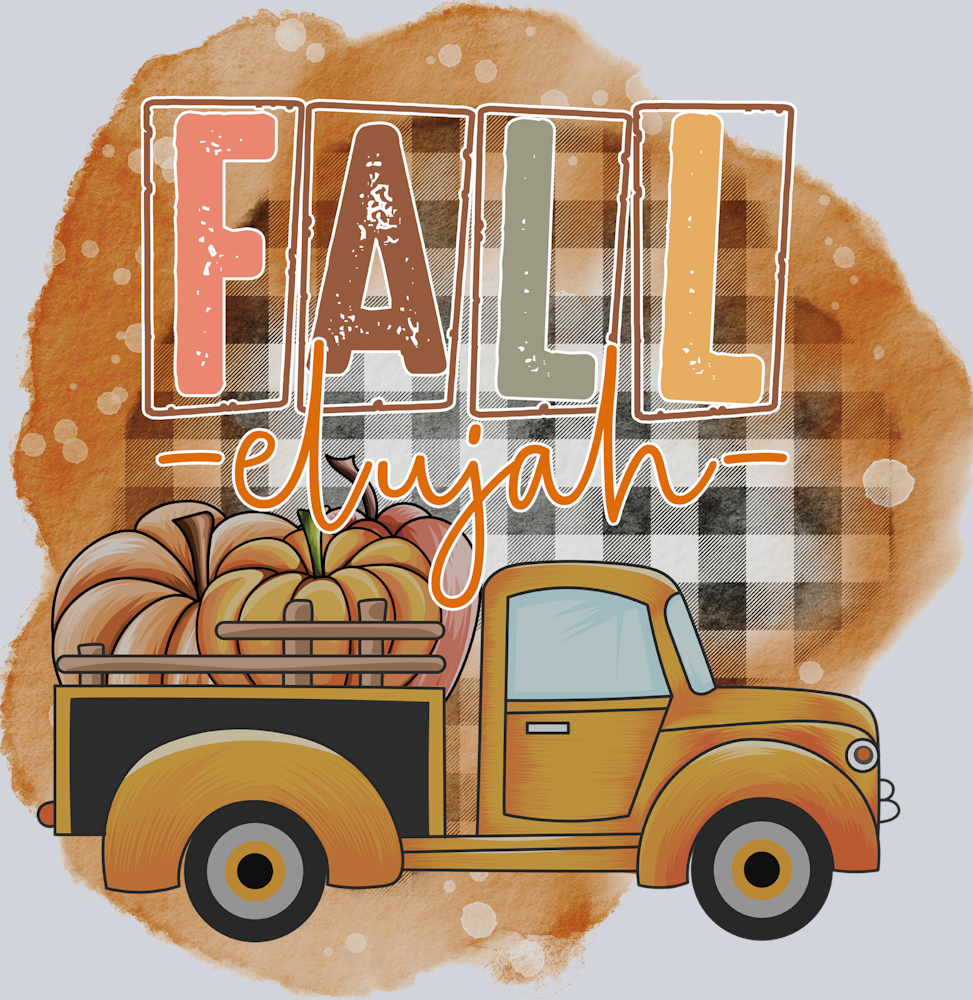 Fall Truck Plaid - STK07161