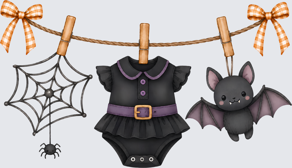 Spooky Clothesline 4 - STK08258