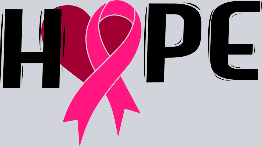 BCA Hope Heart Ribbon - STK00453