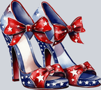 High Heels Patriotic 2 - STK02738