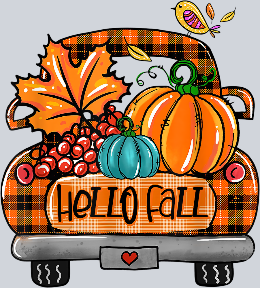 Hello Fall Truck - STK02690