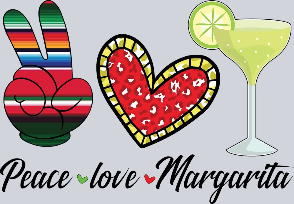 Peace Love Margarita - STK04765