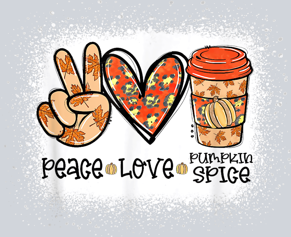 Peace Love Pumpkin Spice 3 - STK04784