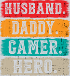 Husbamd Daddy Gamer Hero - STK07065