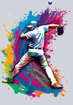 Baseball Player 4 - STK00425