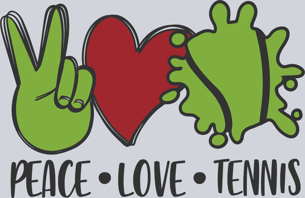 Peace Love Tennis - STK04798