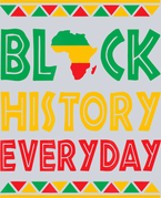 Black History Everyday Africa Stripe - STK00674