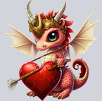 Cute Baby Dragon 14 - STK01512