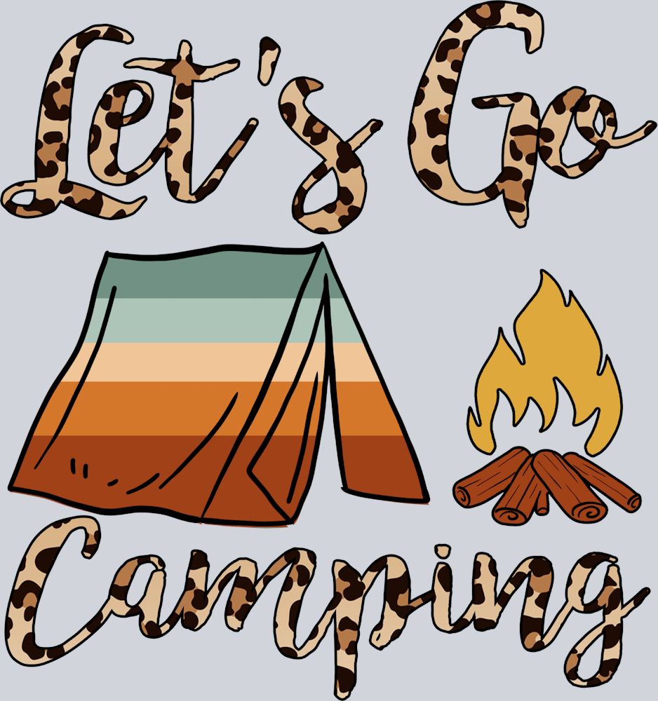 Outdoors Lets Go Camping - STK04665