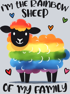I'm The Rainbow Sheep Of My Family - STK03109