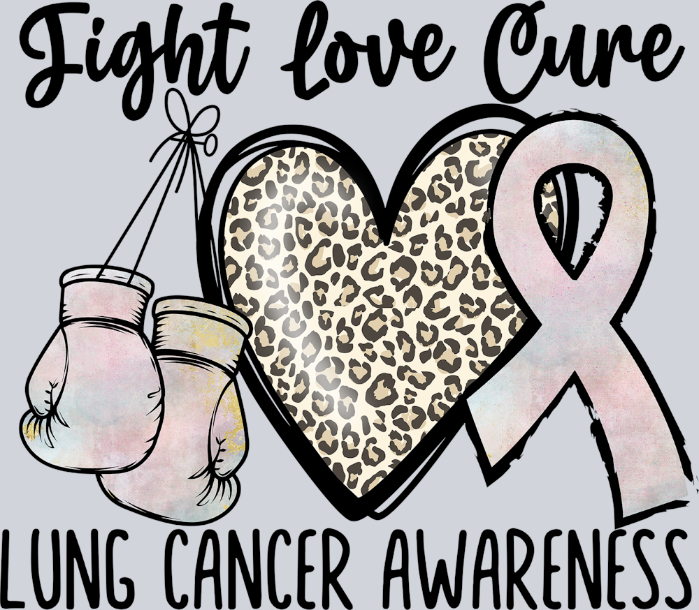 Fight Love Cure Lung Cancer Awareness - STK06814