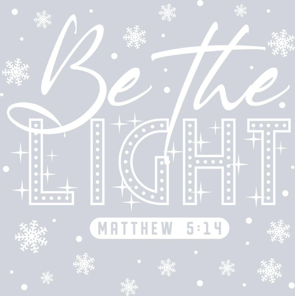 Be The Light White 2 - STK00506