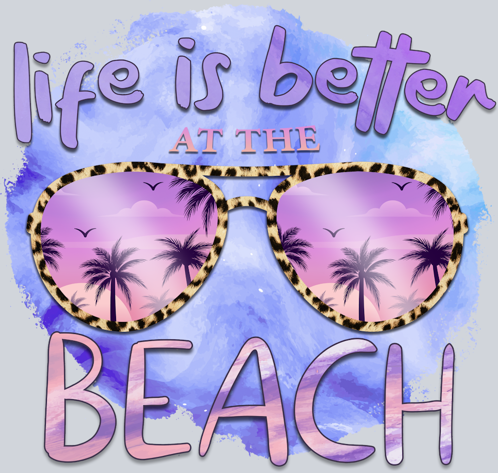 Life Is Better At The Beach - STK03601