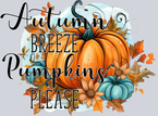 Autumn Breeze And Pumpkins Please 2 - STK07119