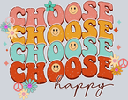 Retro Choose Happy - STK05191