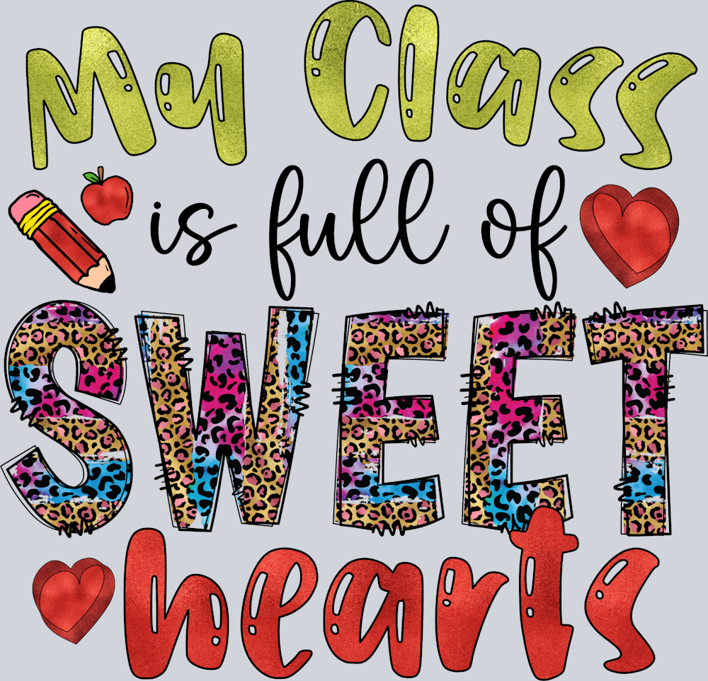 My Class Is Full Of Sweet Hearts - STK04404