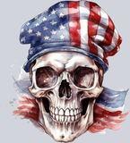 Skull Patriotic 8 - STK05547
