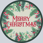 Wreath Merry Christmas - STK06532