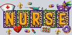 Mardi Gras Nurse 2 - STK04087