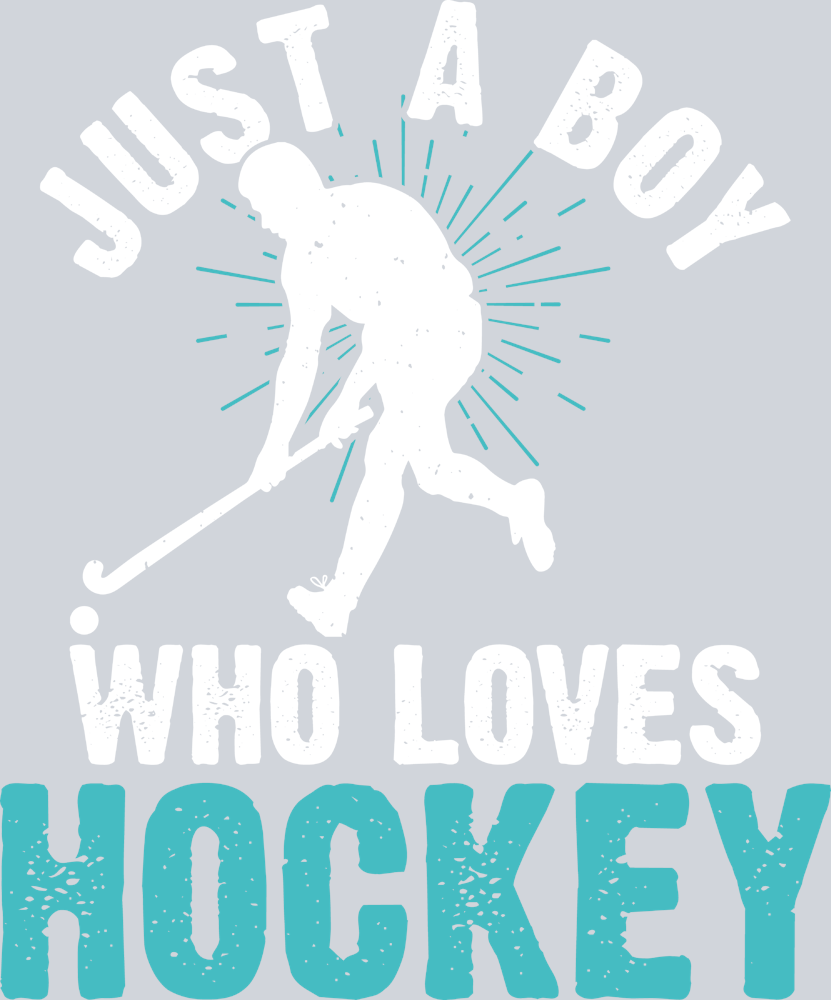 Just A Boy Who Loves Field Hockey - STK03428