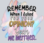 Remember When I Asked 1 - STK05173