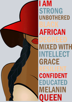 I Am African Confident Queen - STK02839