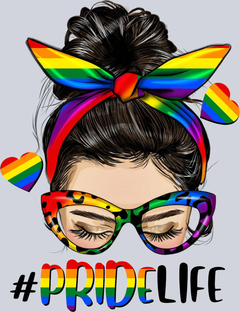 Pride Life Messy Bun 2 - STK05000