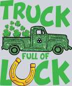 Lucky Green Truck Luck - STK03845
