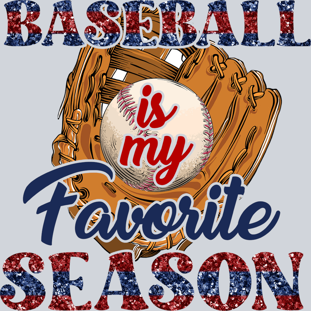 Baseball Is My Favorite Season - STK00409