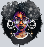 Black Woman Just Stay Calm - STK00980