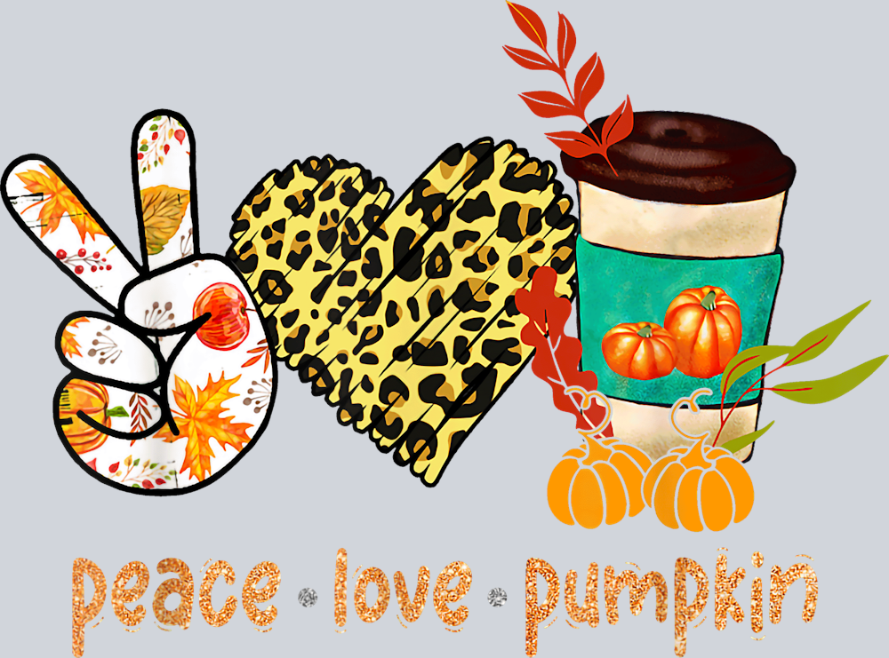 Peace Love Pumpkin 4 - STK04781
