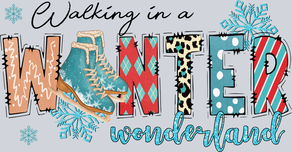 Walking Winter Wonderland Skates - STK06365