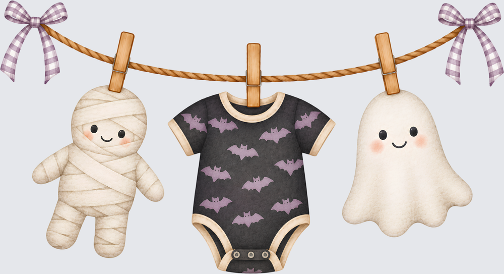 Spooky Clothesline 8 - STK08262