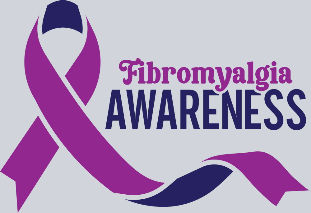 Fibromyalgia Awareness Ribbon - STK01974