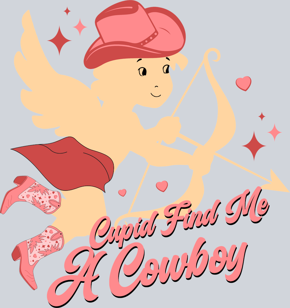 Cupid Find Me A Cowboy - STK01489