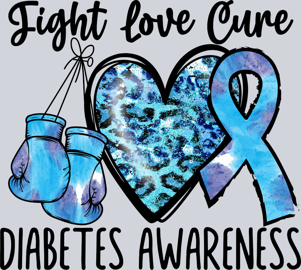 Fight Love Cure Diabetes Awareness - STK06787