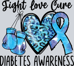 Fight Love Cure Diabetes Awareness - STK06787