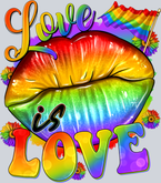 Love Is Love Lips - STK03752