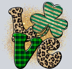Love Leopard Shamrock - STK03764