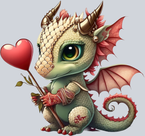 Cute Baby Dragon 7 - STK01505