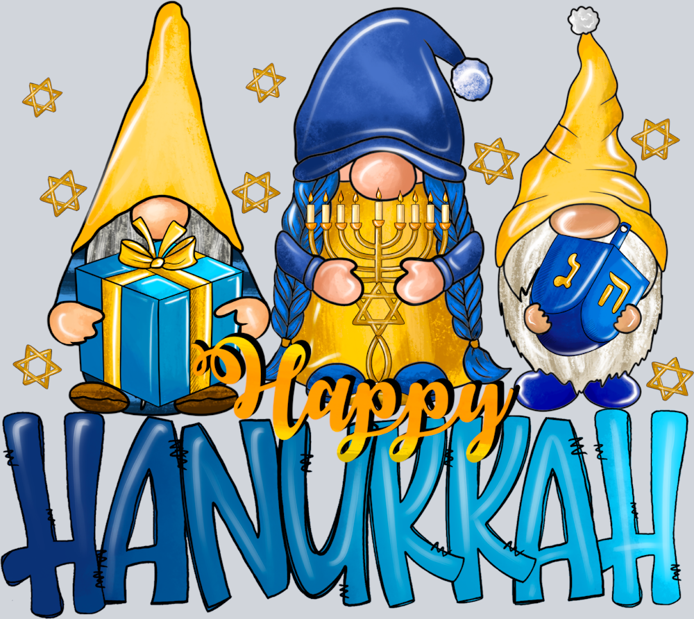 Happy Hanukkah Gnomes - STK02572
