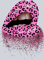 Pink Leopard Lips 2 - STK04928