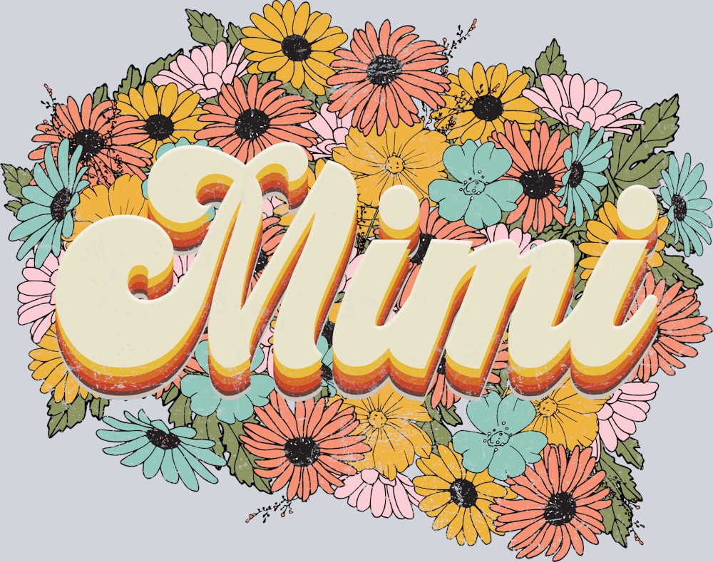 Florals Retro Mimi - STK02046