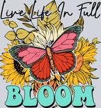 Live Life In Full Bloom - STK03643