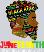 Juneteenth Is My Independence Day Black King - STK03400
