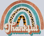 Fall Thankful Retro Rainbow - STK01915
