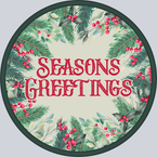 Wreath Seasons Greetings - STK06533